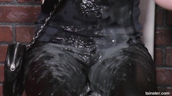 Surprise Spraying Dildo Delights Her Screencap 11 on www.sinx.com