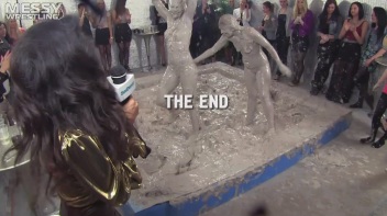Muddy Wrestling: Fired Up Eurobabes Bring On The Mess - Audience Gets It! Screencap 105 on www.sinx.com