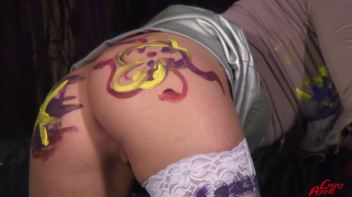 Paint Me Pretty Pussy Spreader Screencap 127 on www.sinx.com