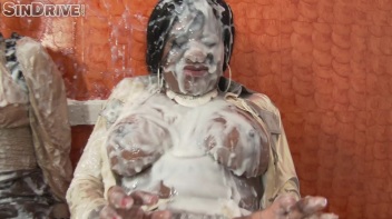 Lesbo Massacre: Suprised By The Strap-On And Blown Away By The Jizz Storm Screencap 106 on www.sinx.com
