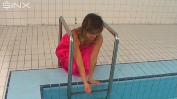 Seductively Softcore, WAM Poolside Seduction Screencap 1 on www.sinx.com