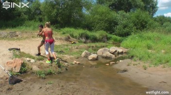 Hotties In Outdoor Wet Catfight Screencap 46 on www.sinx.com