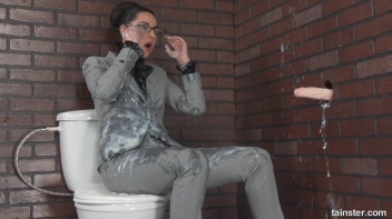 Bathroom Inspection Gets Blasted Away By Spunk! Screencap 28 on www.sinx.com