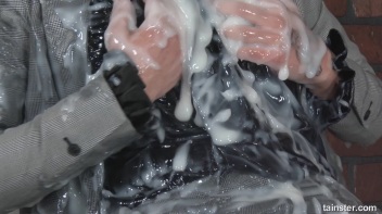 Bathroom Inspection Gets Blasted Away By Spunk! Screencap 33 on www.sinx.com