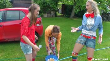 Country Chicks' Hog-Wild Wetlook Car Wash Screencap 27 on www.sinx.com