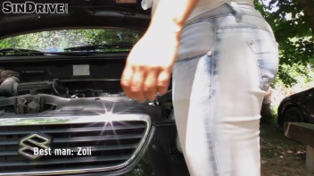 Here Comes The Delicious Denim Delirium: Ass Bang, Cock Rock, Cumshot Craze! This Is Your Invitation ... Screencap 2 on www.sinx.com
