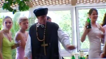 Wedding Celebration Part 3 - Cam 3 Screencap 37 on www.sinx.com