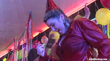 New Year's Sex Ball Part 1 - Cam 4 Screencap 64 on www.sinx.com