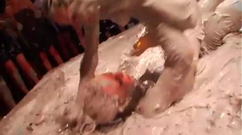 Messy Ass Mud Wrestling! Screencap 88 on www.sinx.com