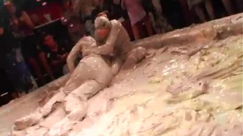 Messy Ass Mud Wrestling! Screencap 89 on www.sinx.com