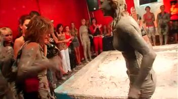 Messy Ass Mud Wrestling! Screencap 107 on www.sinx.com