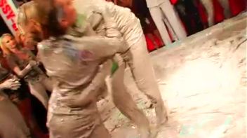 Messy Ass Mud Wrestling! Screencap 39 on www.sinx.com