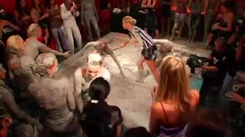 Messy Ass Mud Wrestling! Screencap 69 on www.sinx.com