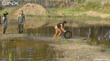 Muddy And Messy All Girl Boot Camp - Cam 1 Screencap 51 on www.sinx.com