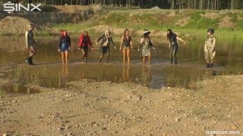 Muddy And Messy All Girl Boot Camp - Cam 1 Screencap 70 on www.sinx.com