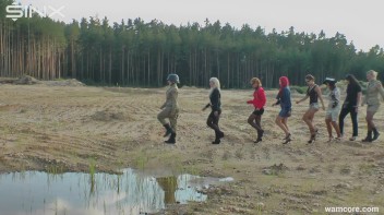 Muddy And Messy All Girl Boot Camp - Cam 1 Screencap 11 on www.sinx.com