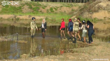 Muddy And Messy All Girl Boot Camp - Cam 1 Screencap 28 on www.sinx.com