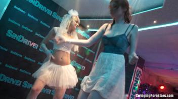 Bridal Fuck Wars Part 3 - Shower Cam Screencap 78 on www.sinx.com