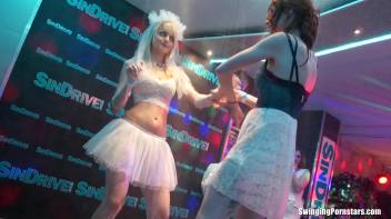 Bridal Fuck Wars Part 3 - Shower Cam Screencap 79 on www.sinx.com