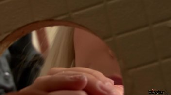 Blond Bimbo Titties Blasted With Cum Screencap 9 on www.sinx.com