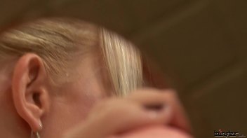 Blond Bimbo Titties Blasted With Cum Screencap 52 on www.sinx.com