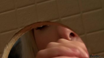 Blond Bimbo Titties Blasted With Cum Screencap 8 on www.sinx.com