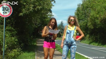 Lost Best Friends Stumble Into A Muddy Stream Screencap 2 on www.sinx.com