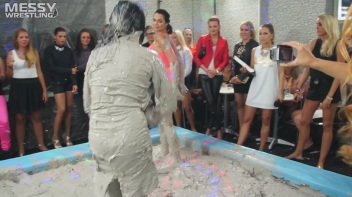 Messy Wrestling: Different Styles Go Wild In The Mud - It's All One Big Mess In The End! Screencap 16 on www.sinx.com