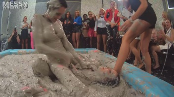 Messy Wrestling: Different Styles Go Wild In The Mud - It's All One Big Mess In The End! Screencap 29 on www.sinx.com