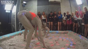 Messy Wrestling: Different Styles Go Wild In The Mud - It's All One Big Mess In The End! Screencap 37 on www.sinx.com