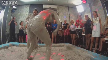 Messy Wrestling: Different Styles Go Wild In The Mud - It's All One Big Mess In The End! Screencap 38 on www.sinx.com