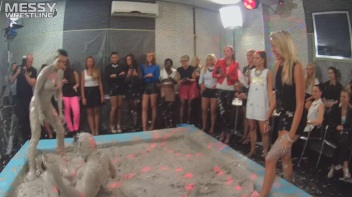 Messy Wrestling: Different Styles Go Wild In The Mud - It's All One Big Mess In The End! Screencap 39 on www.sinx.com