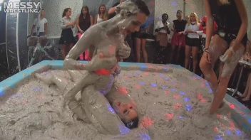 Messy Wrestling: Different Styles Go Wild In The Mud - It's All One Big Mess In The End! Screencap 40 on www.sinx.com