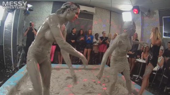 Messy Wrestling: Different Styles Go Wild In The Mud - It's All One Big Mess In The End! Screencap 51 on www.sinx.com