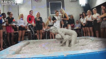Messy Wrestling: Different Styles Go Wild In The Mud - It's All One Big Mess In The End! Screencap 54 on www.sinx.com