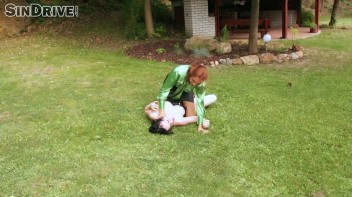 Pretty Pantiless Peeing Babes In The Park Screencap 74 on www.sinx.com