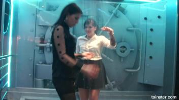 Wet amateur babes stripping down to their underwear Screencap 16 on www.sinx.com