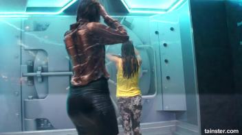 Wet amateur babes stripping down to their underwear Screencap 42 on www.sinx.com