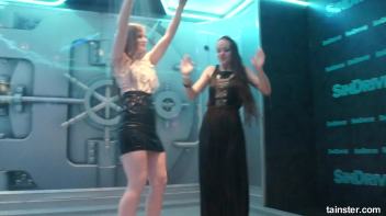 Wet amateur babes stripping down to their underwear Screencap 53 on www.sinx.com