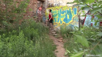 The Perfect Place To Fully Clothed Piss! Screencap 1 on www.sinx.com