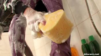 Fully Clothed Wetlook Shower Bunnies Screencap 78 on www.sinx.com