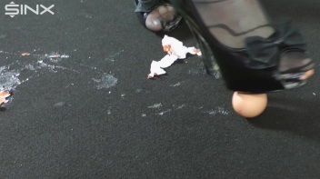 Egg Trampling Leaves Babes With Messy Heels Screencap 18 on www.sinx.com