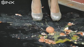 Egg Trampling Leaves Babes With Messy Heels Screencap 29 on www.sinx.com