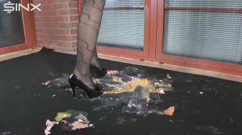 Egg Trampling Leaves Babes With Messy Heels Screencap 38 on www.sinx.com