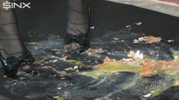 Egg Trampling Leaves Babes With Messy Heels Screencap 42 on www.sinx.com