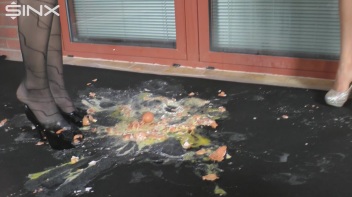 Egg Trampling Leaves Babes With Messy Heels Screencap 60 on www.sinx.com