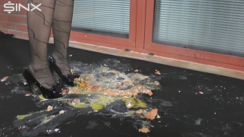 Egg Trampling Leaves Babes With Messy Heels Screencap 62 on www.sinx.com
