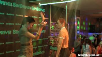 Randy Rednecks and Pigtail Poontang Part 2 - Shower Cam Screencap 2 on www.sinx.com