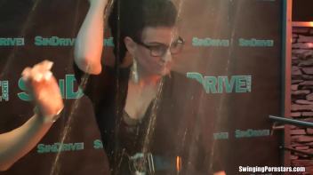 Randy Rednecks and Pigtail Poontang Part 2 - Shower Cam Screencap 68 on www.sinx.com