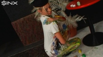 Wet And Messy Paint Play With Sexy Blonde Screencap 52 on www.sinx.com